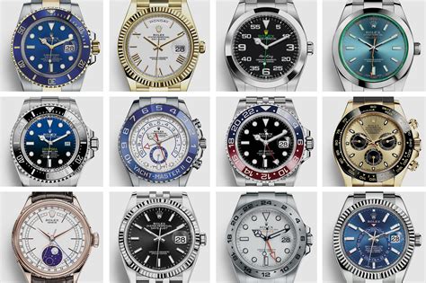 rolex in watches|different models of rolex watches.